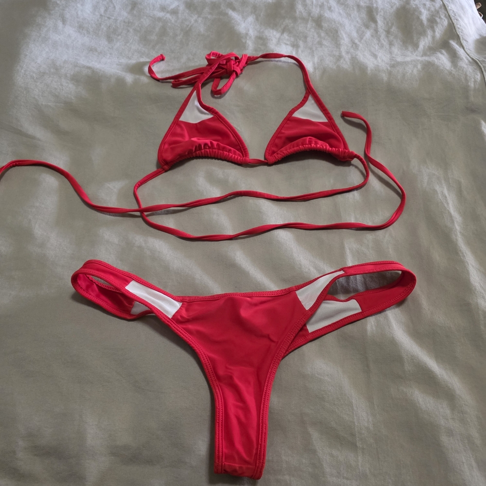 Change Swim Red Bikini Set